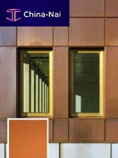 Panel cladding AURUBIS : NORDIC STANDARDcoppermetaloxidized