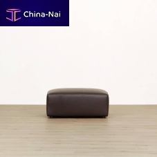 Contemporary pouf BIG SPENDERfabricleathersquare