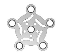 Non-absorbable cranial fixation system YX0.4-04