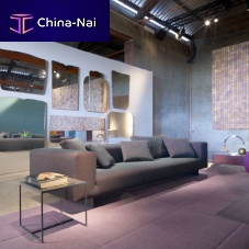 Contemporary sofa ATOLLO NEXTfabricgray100% recyclable