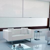 Contemporary sofa DIPLOMAT leatherbrowngray