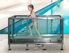 Underwater treadmill Aquamotion serieswith handrailspediatric