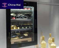 Built-in wine cabinet VINOTECAstainless steelelectric