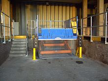 Scissor lift table hydraulicstationaryloading dock