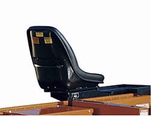 Driver seat for construction equipment