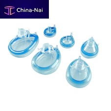 PVC anesthesia mask 23-0-12Alatex-freedisposableadjustable