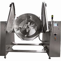 Tilting industrial fryer WOK 400continuousmeatfor fish