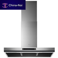 Wall-mounted range hood 9000 DBK6980HGductlesswith built-in lightinglow-noise