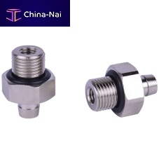 Vacuum fitting 401.002threadedaluminummale