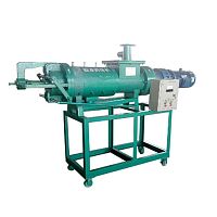 Spiral separator liquidsfor solidsraw materials