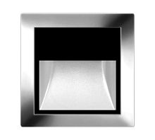 Surface-mounted light fixture ALZIR INOXLEDsquareIP65