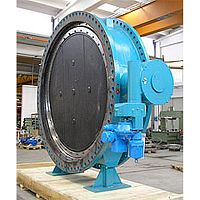 Butterfly valve electrically-operatedshut-offfor oil