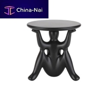 Original design side table HELPYOURSELFpolyethylenepolyethylene baseround