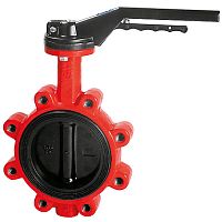 Butterfly valve 124 leverfor waterthreaded