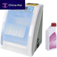 Compressed air cleaner for dental instruments