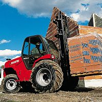 Wheel-mounted forklift M 26-4