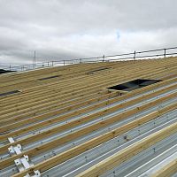 Roof decking panel TACTRAY 90