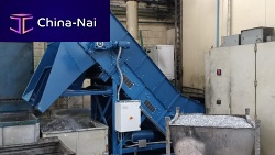 Wire mesh conveyor Superbelt® Cmesh beltinclinedhandling