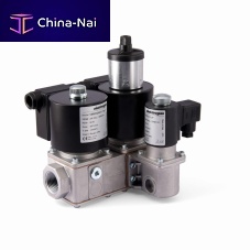Multiple solenoid valve VMMdirect-operated2-wayfor gas