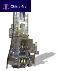Pin mill horizontalfor powders