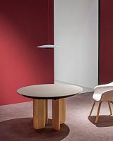 Contemporary table Palalacquered MDFmarbleFenix NTM®