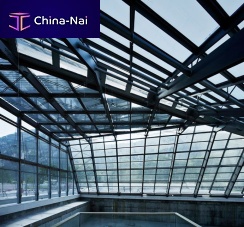 Stick system curtain wall MUSEglassaluminum
