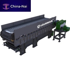Apron feeder UPB seriesmotorizedfor abrasive productsmobile