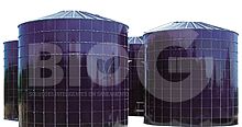 Steel tank storagesettlingfor wastewater