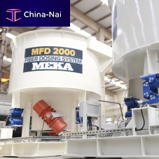 Fiber dosing dispenser gravimetricwith mixerhigh-capacity