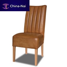 Traditional dining chair GEORGIAindoorleatherwooden base
