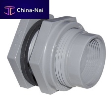 Hydraulic fitting BF seriesscrew-inplasticbulkhead