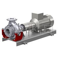 Impeller pump TOEGNoilfuel oilwith electric motor