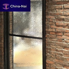 Laminated glass panel R19218AYP3G2safetytexturedfor interior