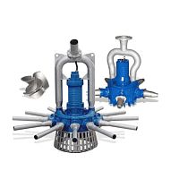 Immersed aerator OSSI-MIXfor wastewater treatment