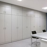 Office storage wall WORK ATTREZZATAwooden