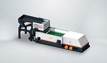 Eddy current separator ECSfor non-ferrous metalsdry materials