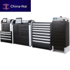 Storage cabinet MATRIX series with legsmulti-drawermetal