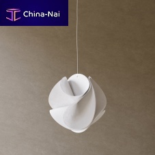 False ceiling fabric UNIKKO plaingeometric patternhemp