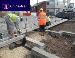 Prestressed concrete beam precast concreterectangular