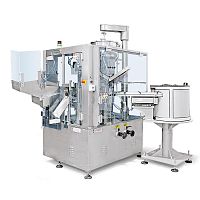 Filling and capping machine for the pharmaceutical industry E250 Semibottlesemi-automatic