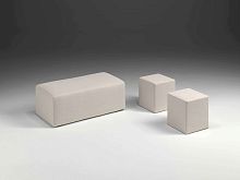 Traditional pouf CUBOfabricsquare