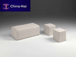 Traditional pouf CUBOfabricsquare