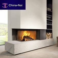 Closed gas hearth KALFIRE W65/38Ccornermetal