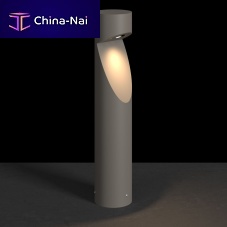 Garden bollard light CALLISTOfor public spacescontemporarywith tempered glass diffuser