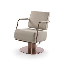 Contemporary beauty salon chair 1304 CU29synthetic leathermetalcustomizable