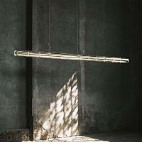 Hanging lamp Luce Orizzontale S1extruded aluminumglasscontemporary
