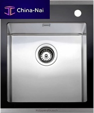 Single-bowl kitchen sink ESGK 4500.1 EDwithout drainboardstainless steelovermount