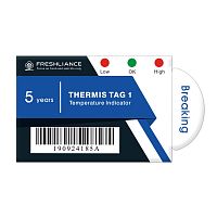 Temperature indicator Thermis Tag 1LEDportablewith alarm