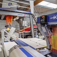 Carpet weaving machine RCE2+double rapier