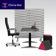 Contemporary table MOVEmetalmetal baserectangular